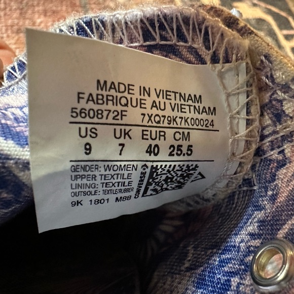 Converse Chuck Taylor All Star Shoreline Slip-on sneaker Size 9 - Picture 10 of 11